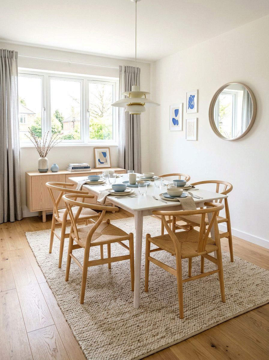 Scandi Retro Dining Room - 30 retro dining room ideas