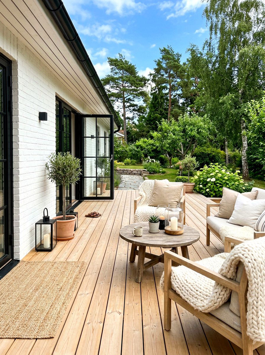 Scandi Sand Toned Patio - 30 sand toned patio ideas