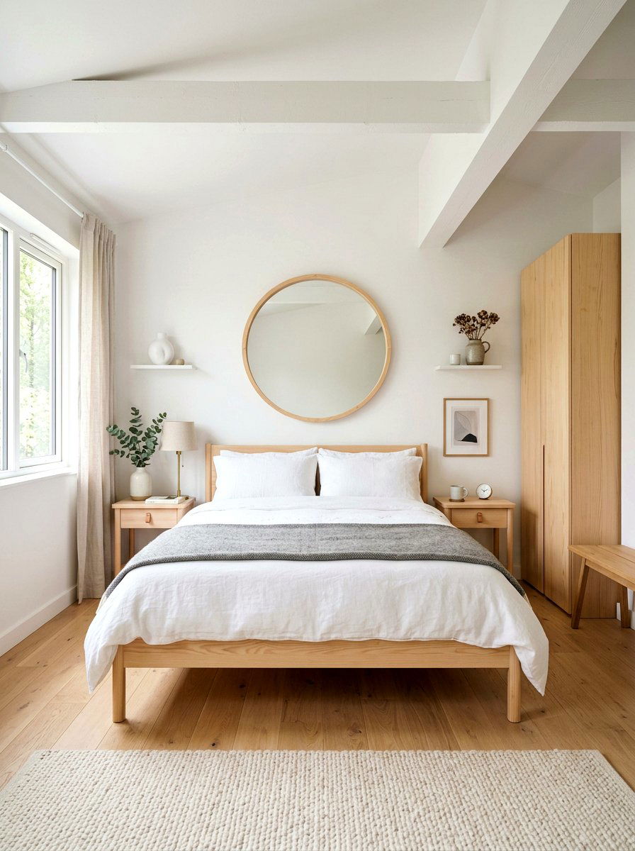 Scandi Style Bedroom - 30 boutique hotel bedroom ideas