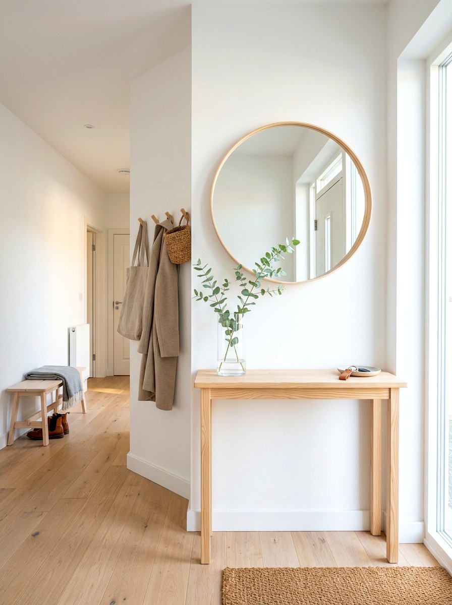 Scandi Style Entryway Decor - 30 console table entry ideas