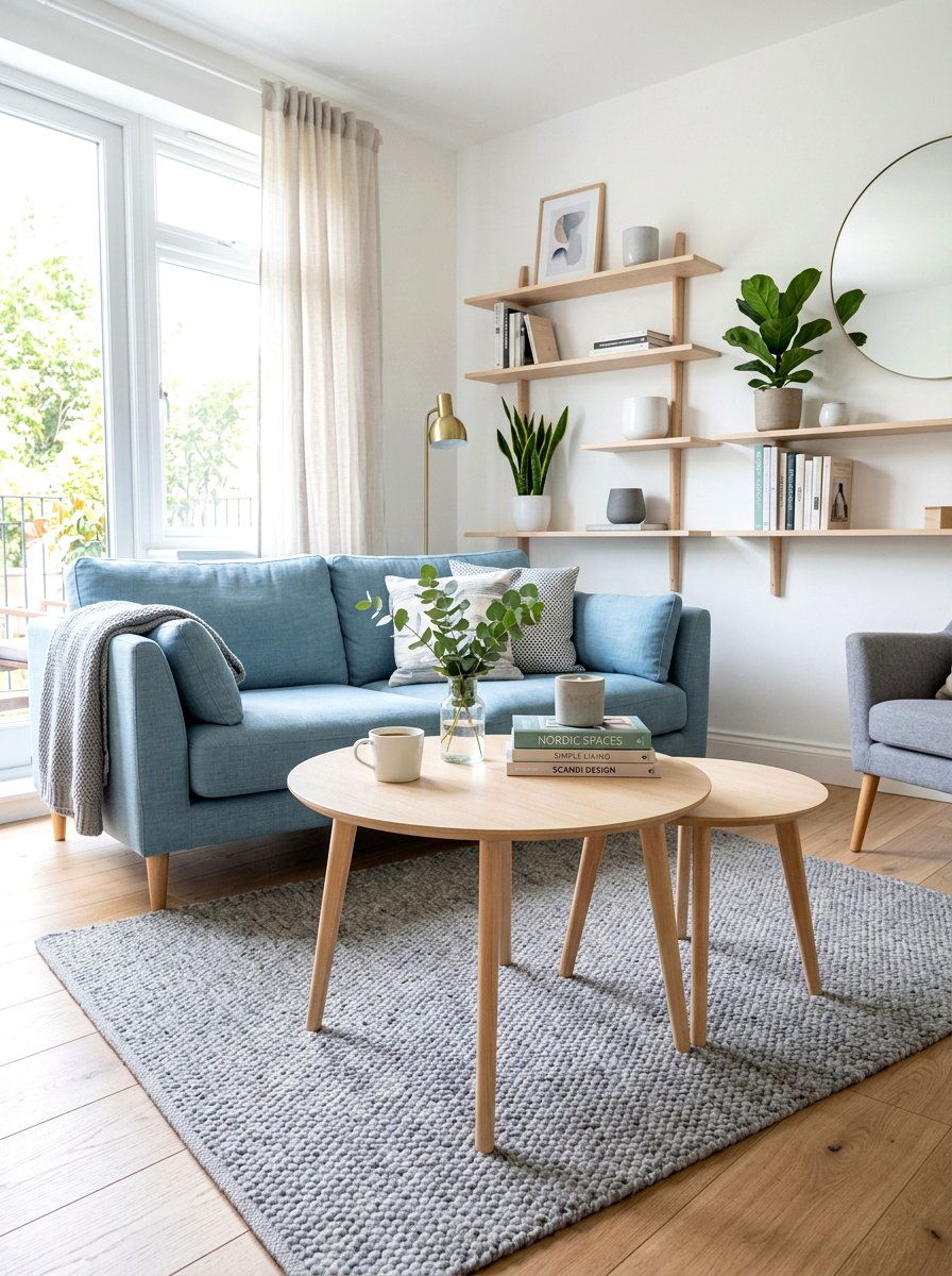 Scandi Style Nesting Coffee Table - 30 nesting coffee table ideas