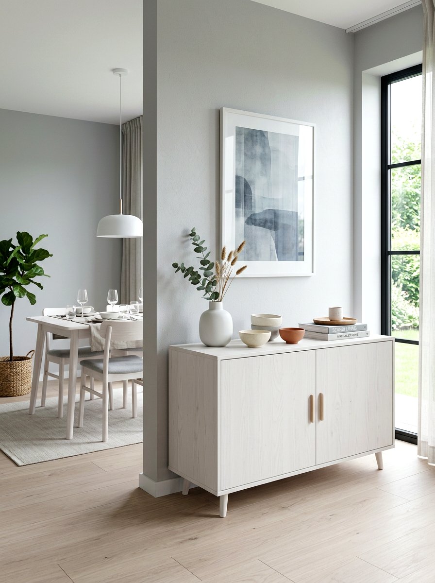 Scandi Style Sideboard - 30 sideboard dining room ideas