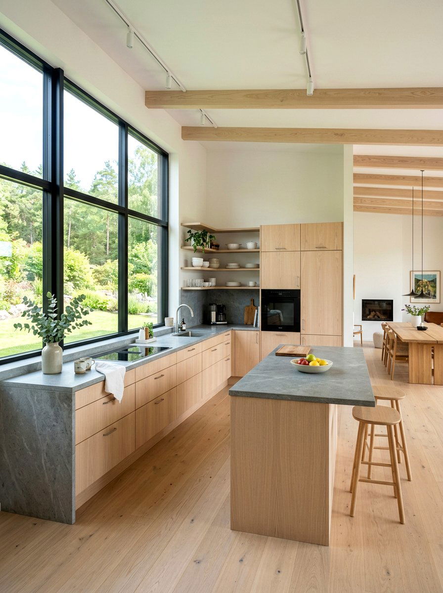 Scandi Style Soapstone Kitchen - 30 soapstone kitchen ideas