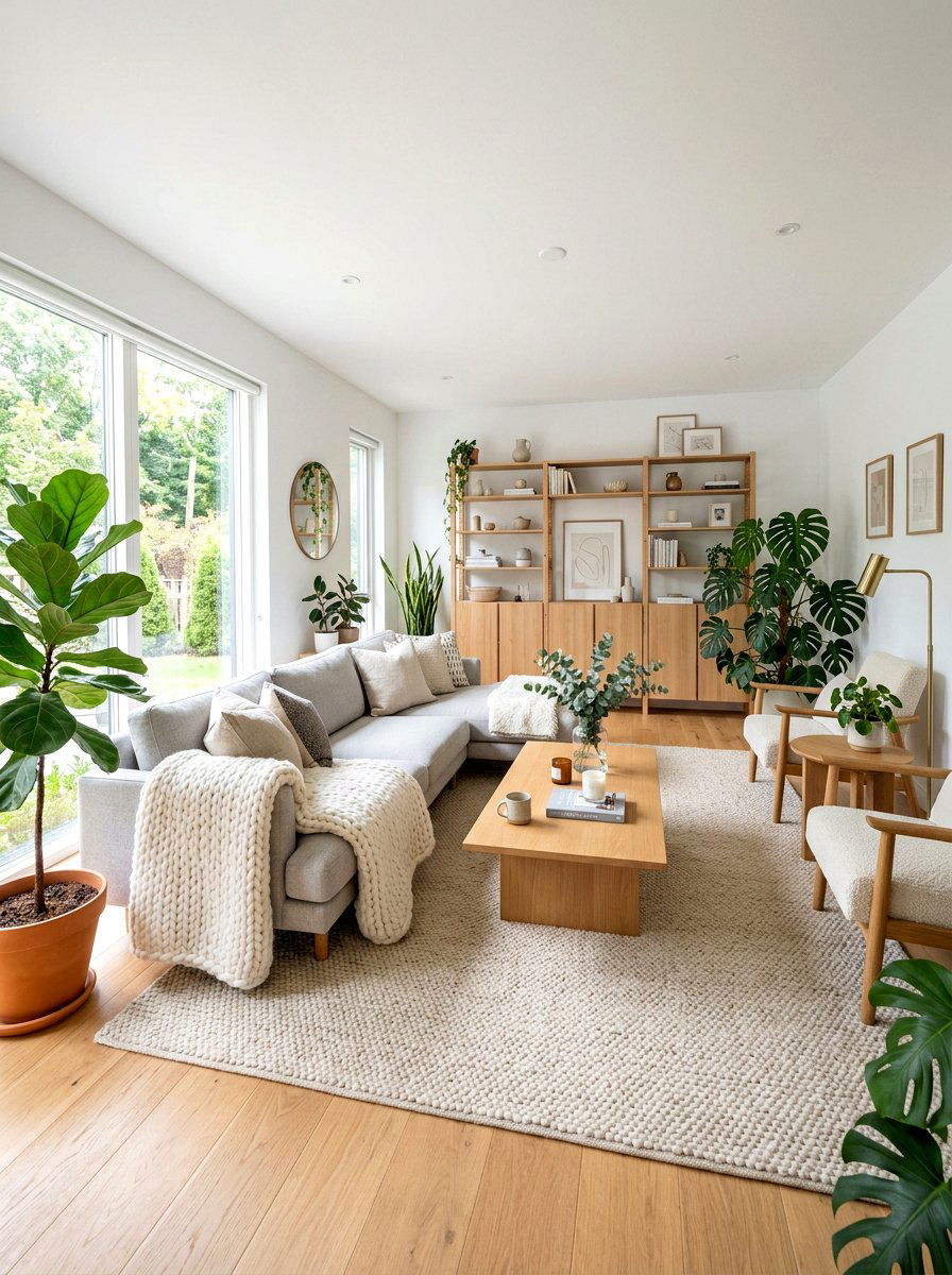 Scandi Style Social Space - 30 home entertaining room ideas