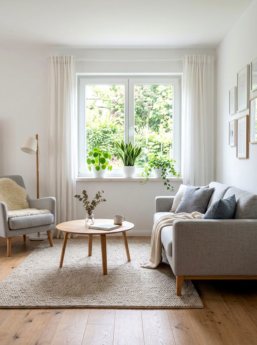 Scandi Style Window Shelf - 30 plant shelf window ideas