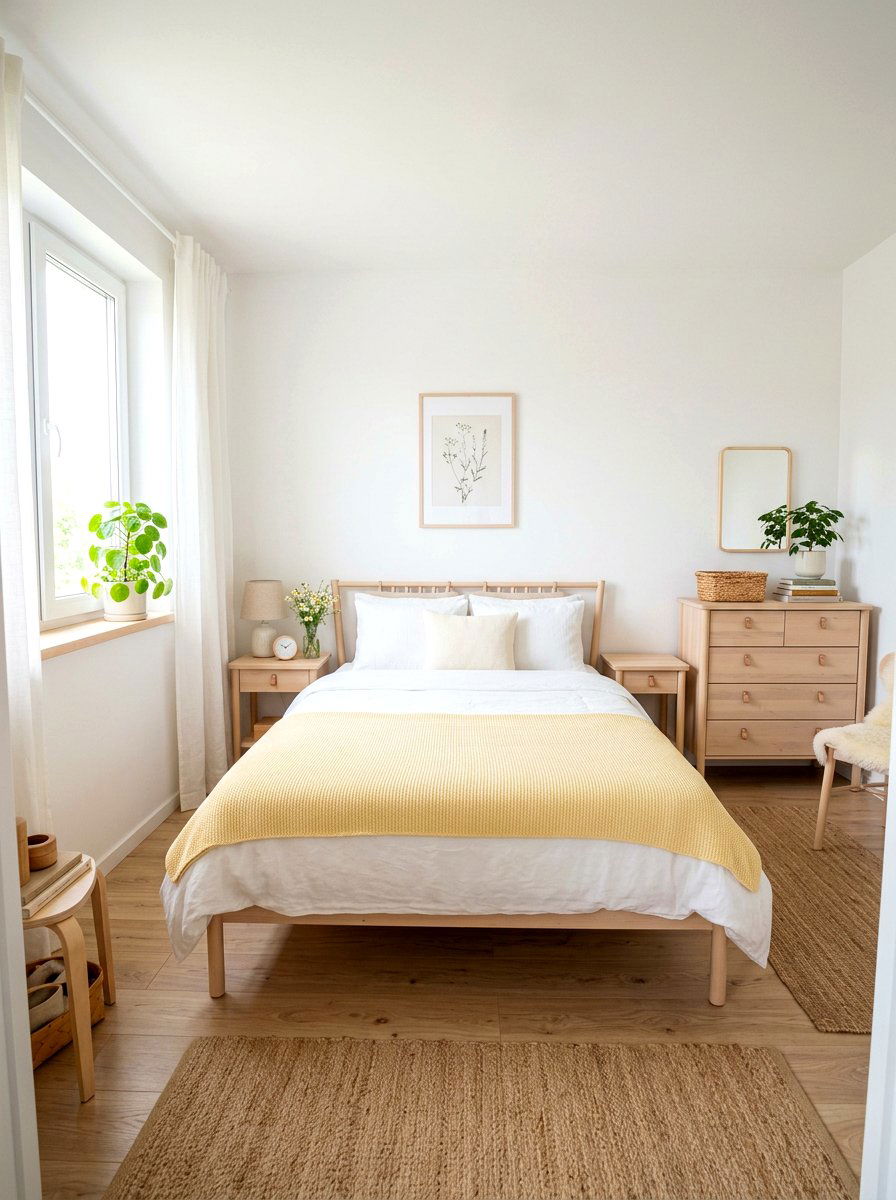 Scandi Summer Bedroom - 30 resort summer bedroom ideas