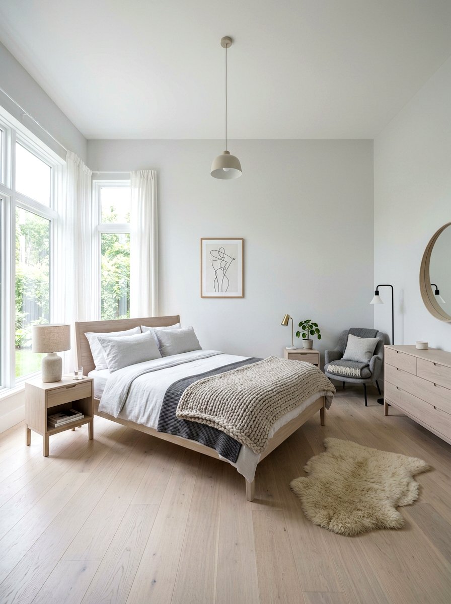 Scandi gray bedroom - 30 gray bedroom ideas