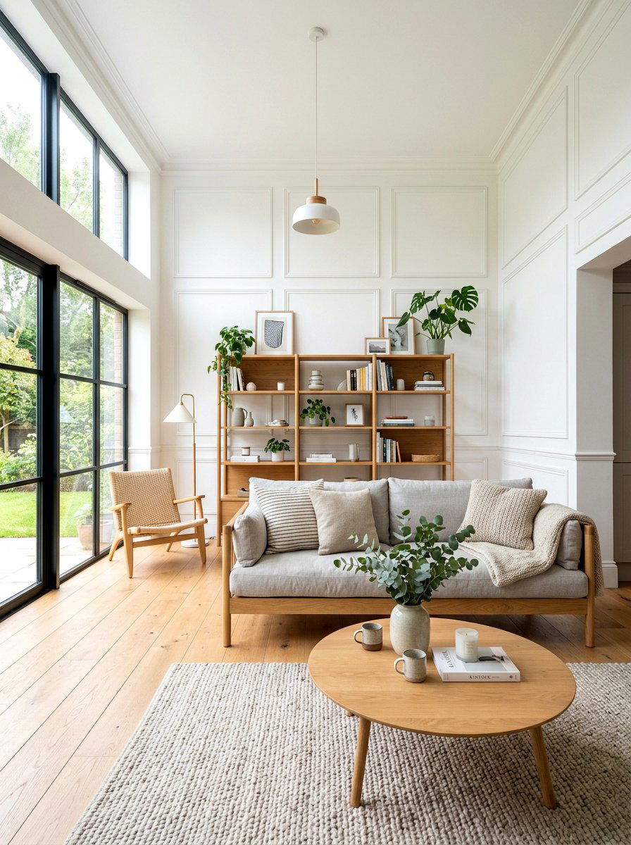 Scandi style wall molding - 30 picture frame molding ideas