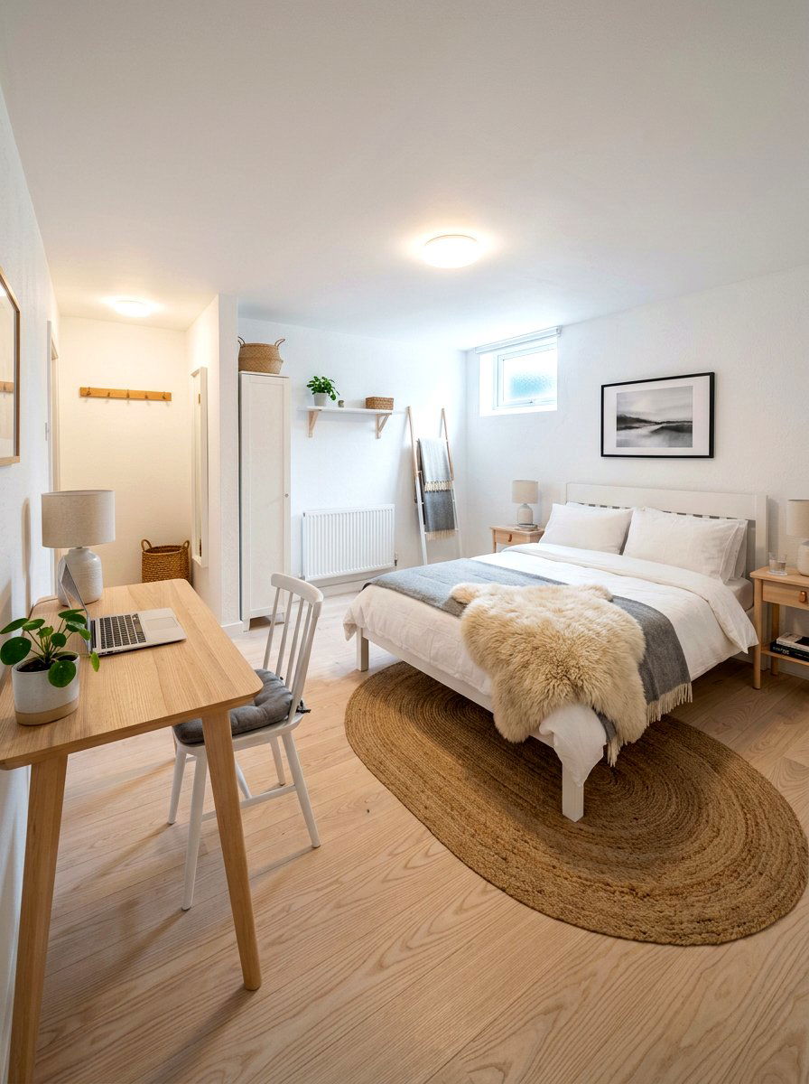 Scandinavian Basement Guest Suite - 30 basement guest suite ideas