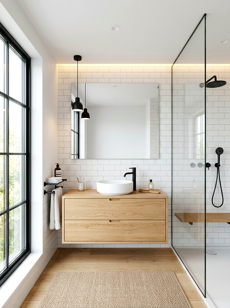 Scandinavian Bathroom Vanity - 30 Scandinavian home ideas
