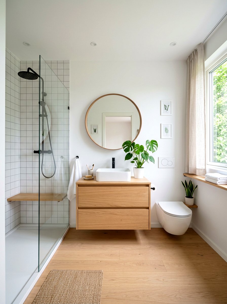 Scandinavian Bathroom - 30 neutral bathroom ideas