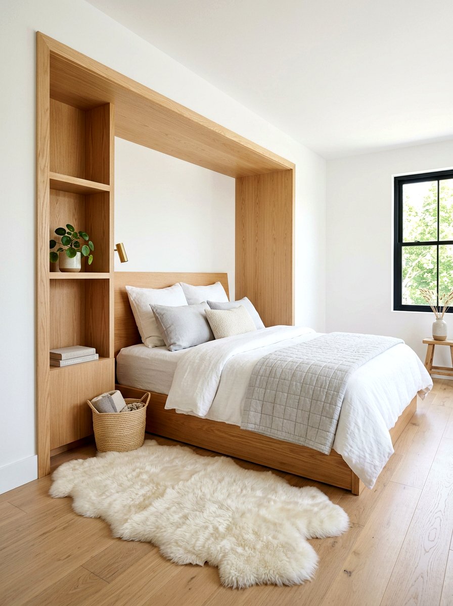 Scandinavian Bed Alcove - 30 bed nook alcove ideas