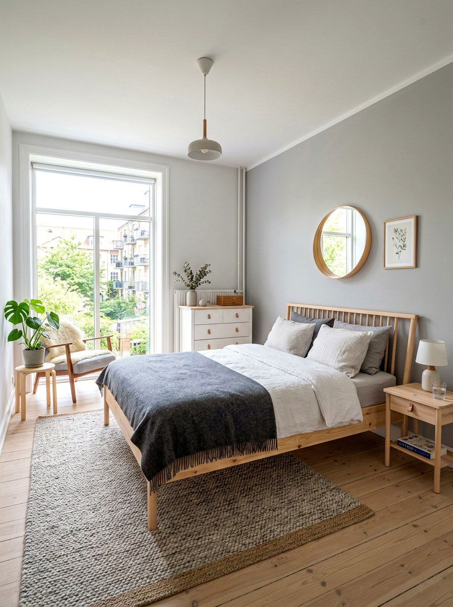 Scandinavian Bedroom - 30 light and airy bedroom ideas