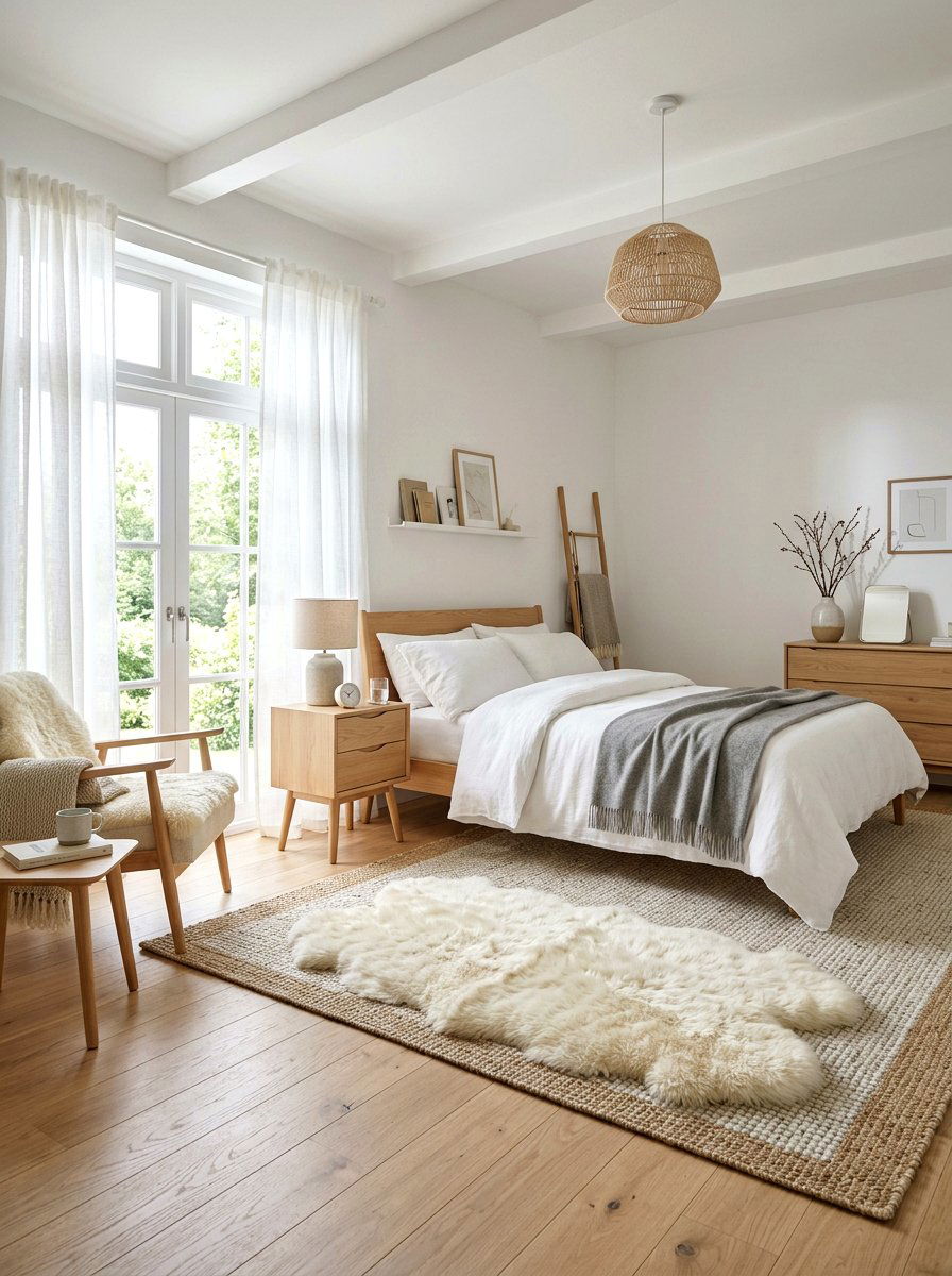 Scandinavian Bedroom - 30 serene bedroom ideas