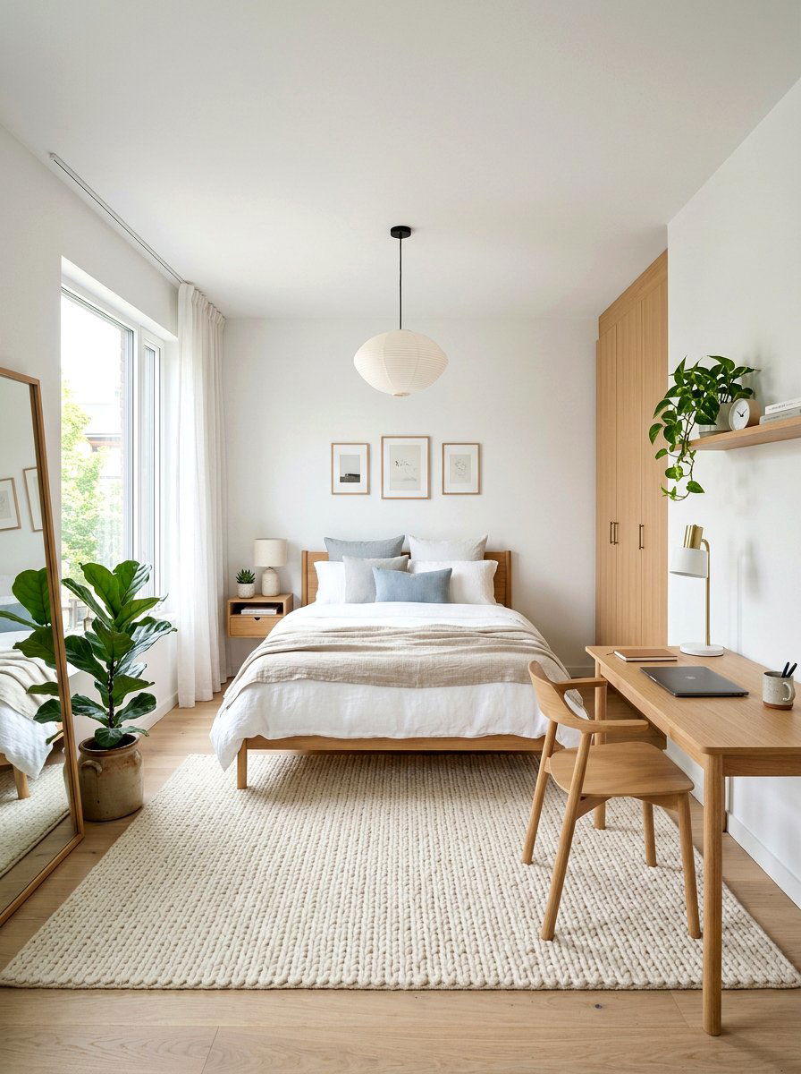 Scandinavian Bedroom - 30 tween girl bedroom ideas