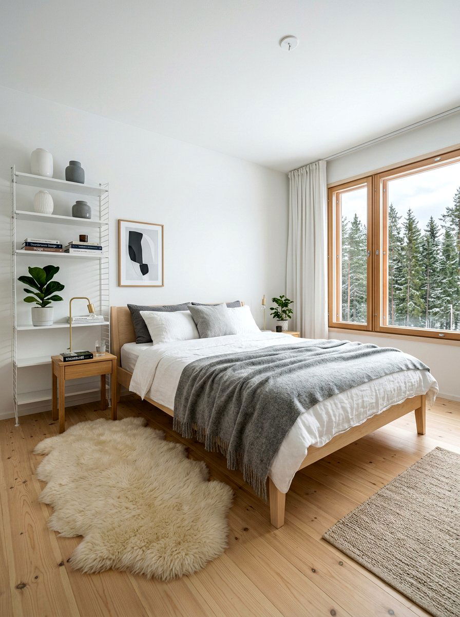 Scandinavian Bedroom - 30 collected bedroom decor ideas