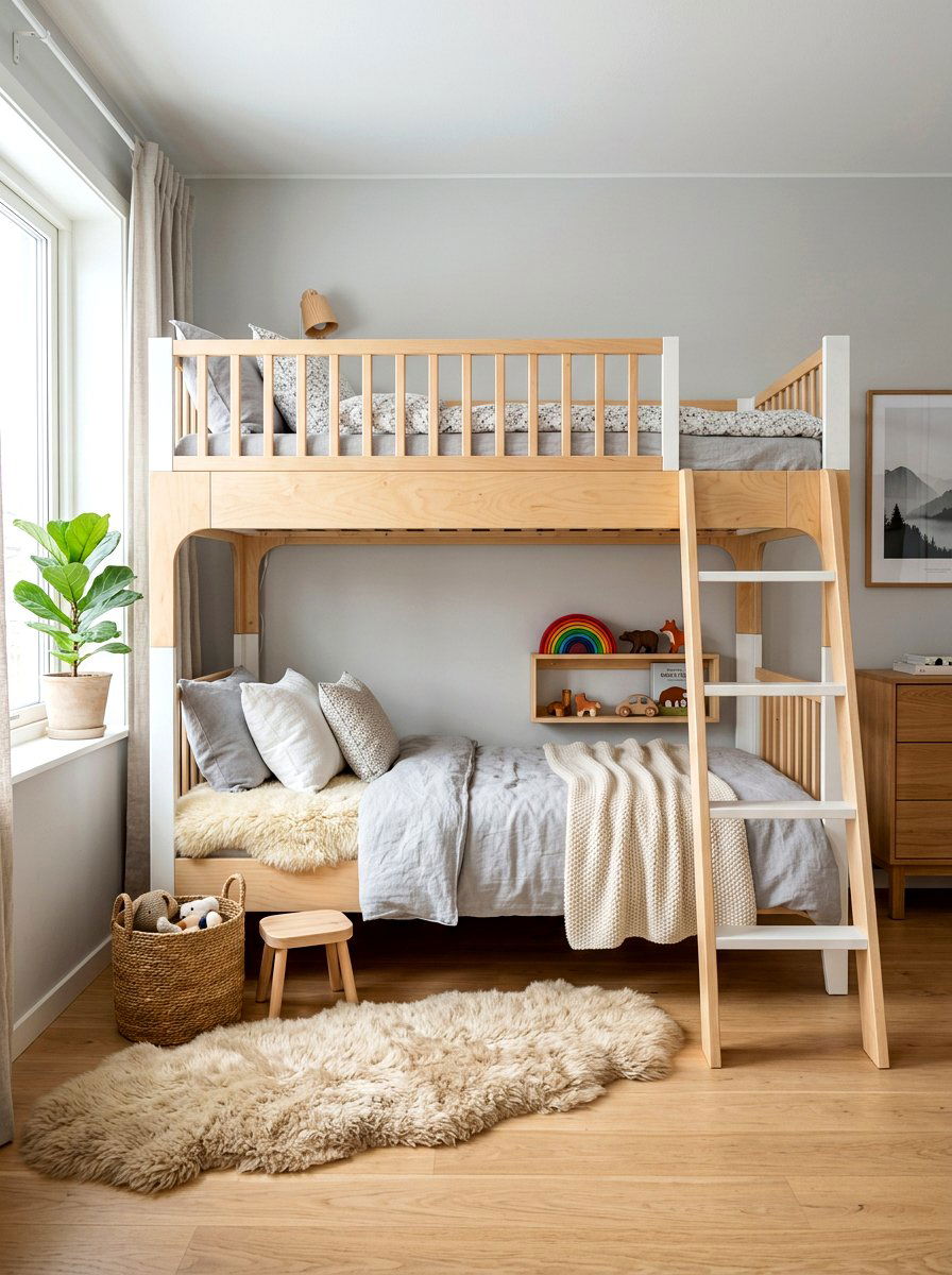 Scandinavian Bunk Bed - 30 bunk bed ideas