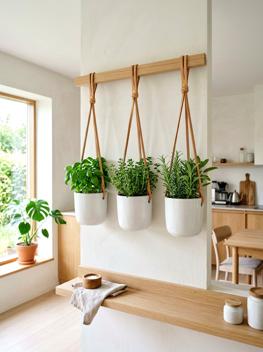 30 Hanging Herb Garden Ideas for Fresh Flavor at Home Daily