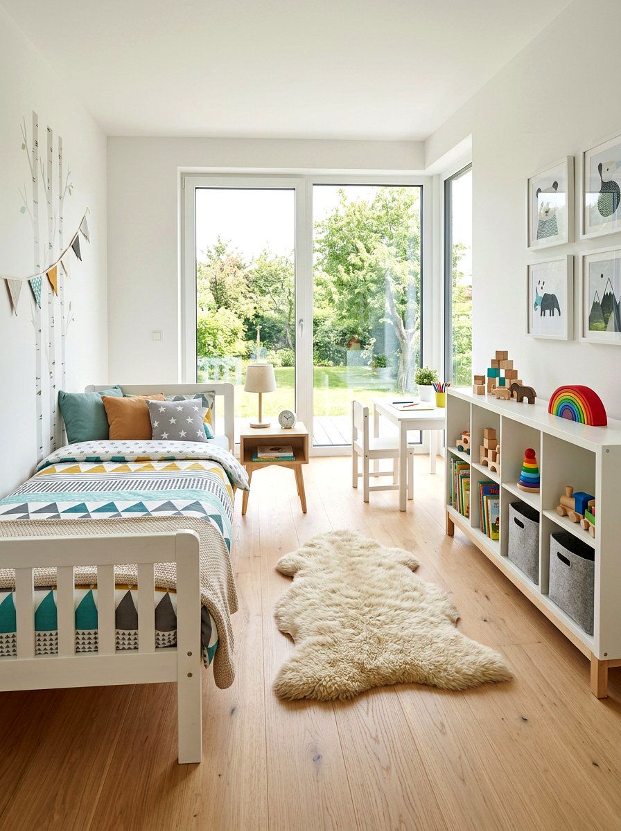 Scandinavian Childrens Room - 30 aesthetic kids room ideas