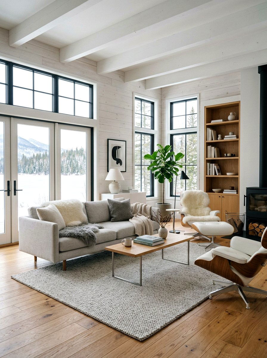 Scandinavian Cottage Decor - 30 cottage living room decor ideas