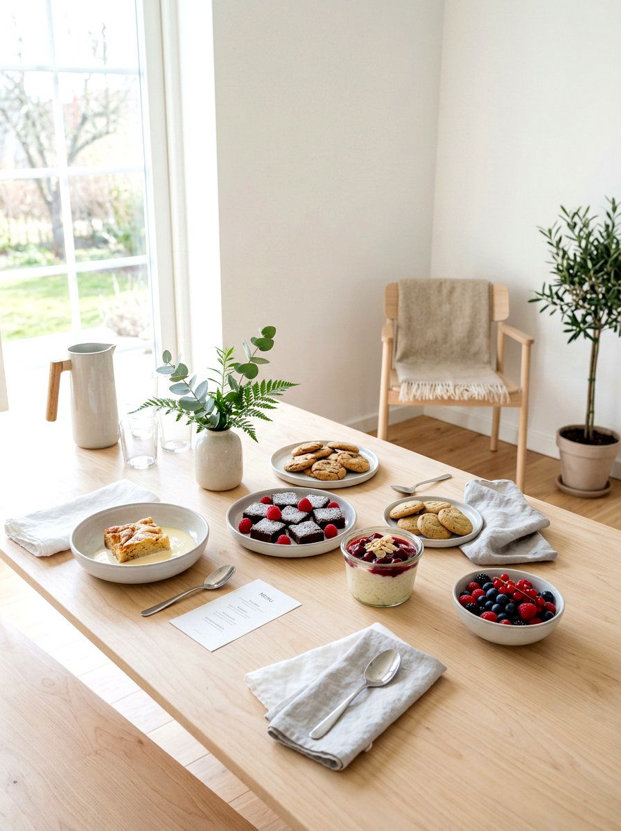 Scandinavian Dessert Table - 30 dessert table decor ideas