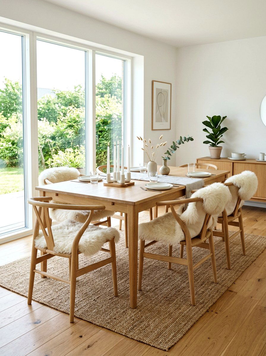 Scandinavian Dining Space - 30 intimate hosting ideas