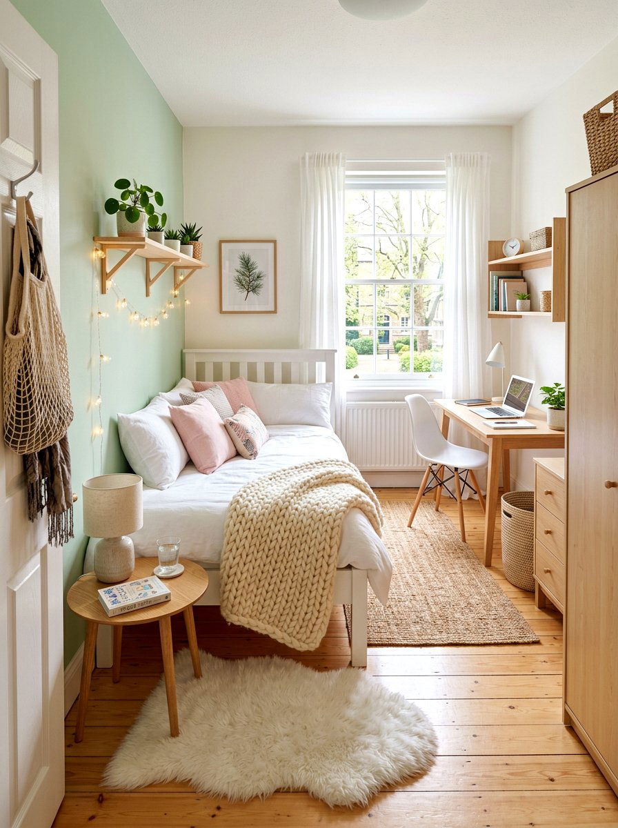 Scandinavian Dorm Room - 30 dorm room ideas