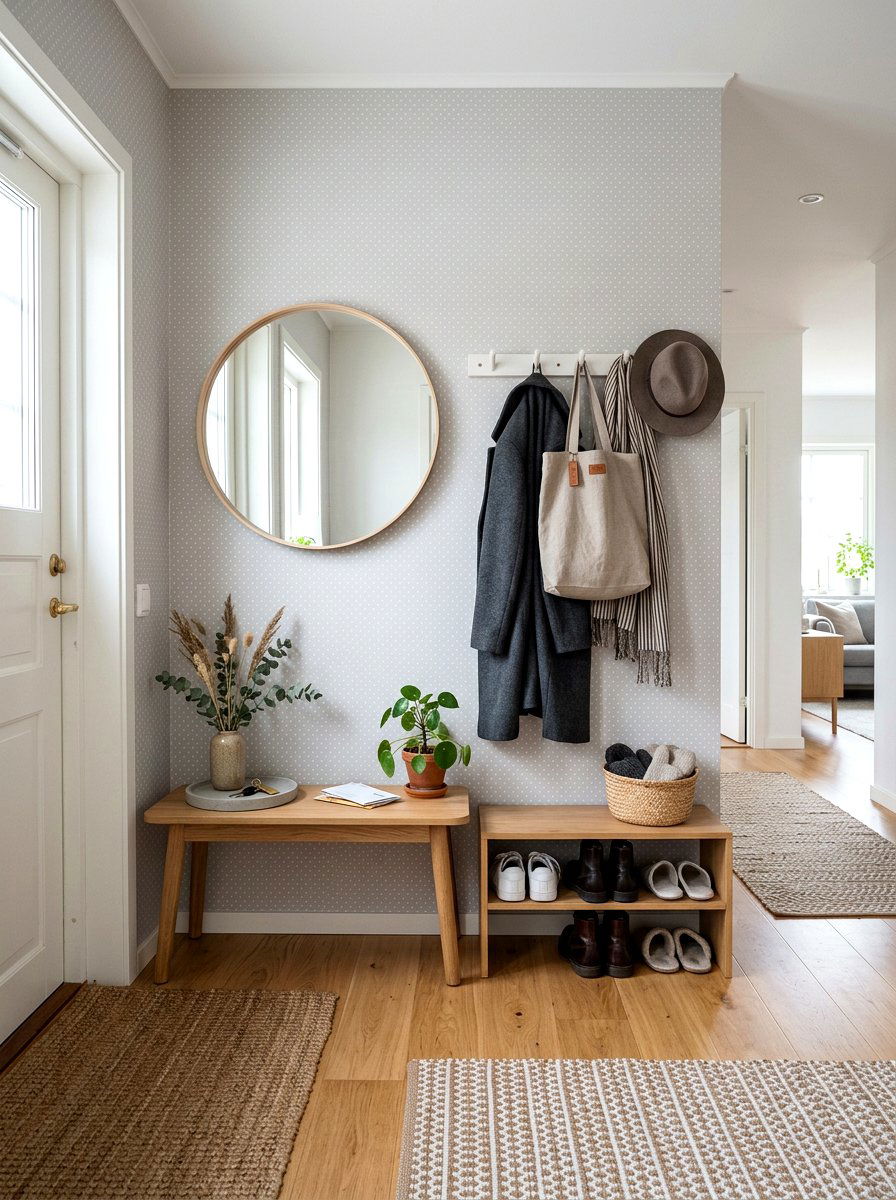 Scandinavian Entry Wallpaper - 30 entry wallpaper ideas
