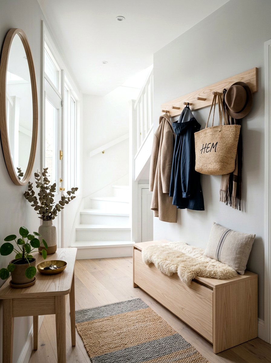 Scandinavian Entryway Wood - 30 classic entryway ideas