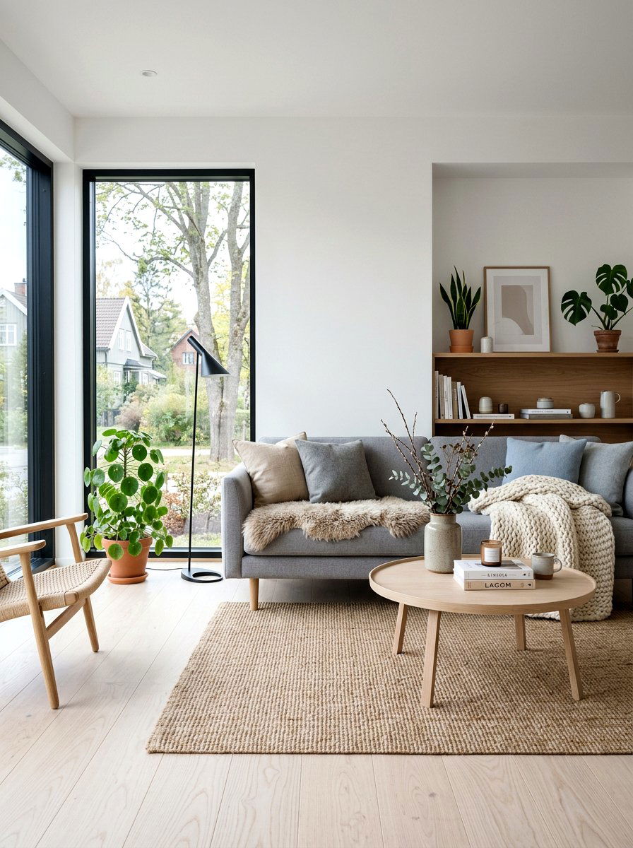 Scandinavian European Living Room - 30 European villa living room ideas