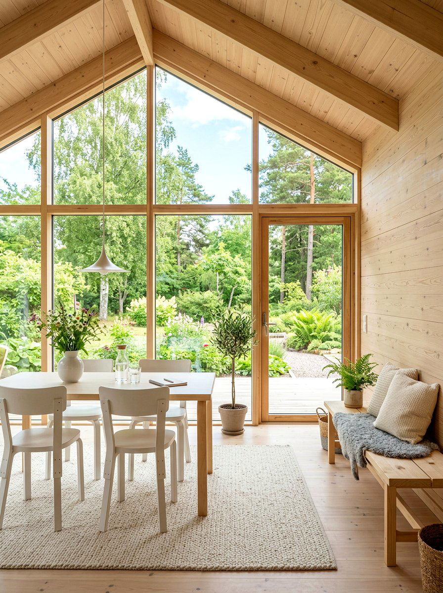 Scandinavian Garden Room - 30 garden room ideas