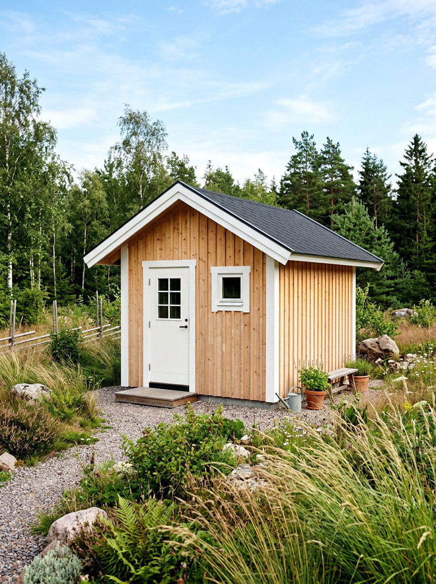 Scandinavian Garden Shed Style - 30 modern shed ideas