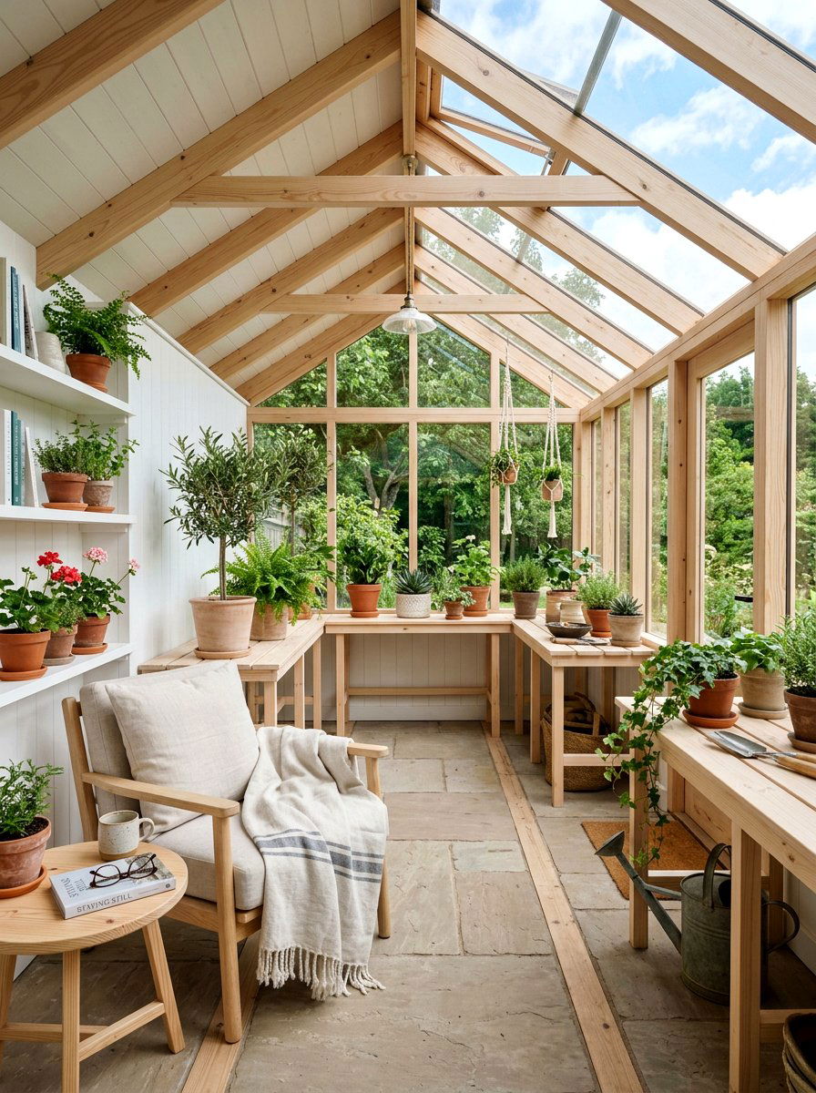 Scandinavian Greenhouse - 30 modern greenhouse ideas