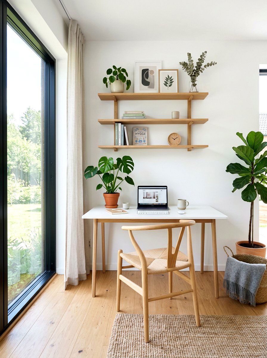 Scandinavian Home Office - 30 Scandinavian home ideas