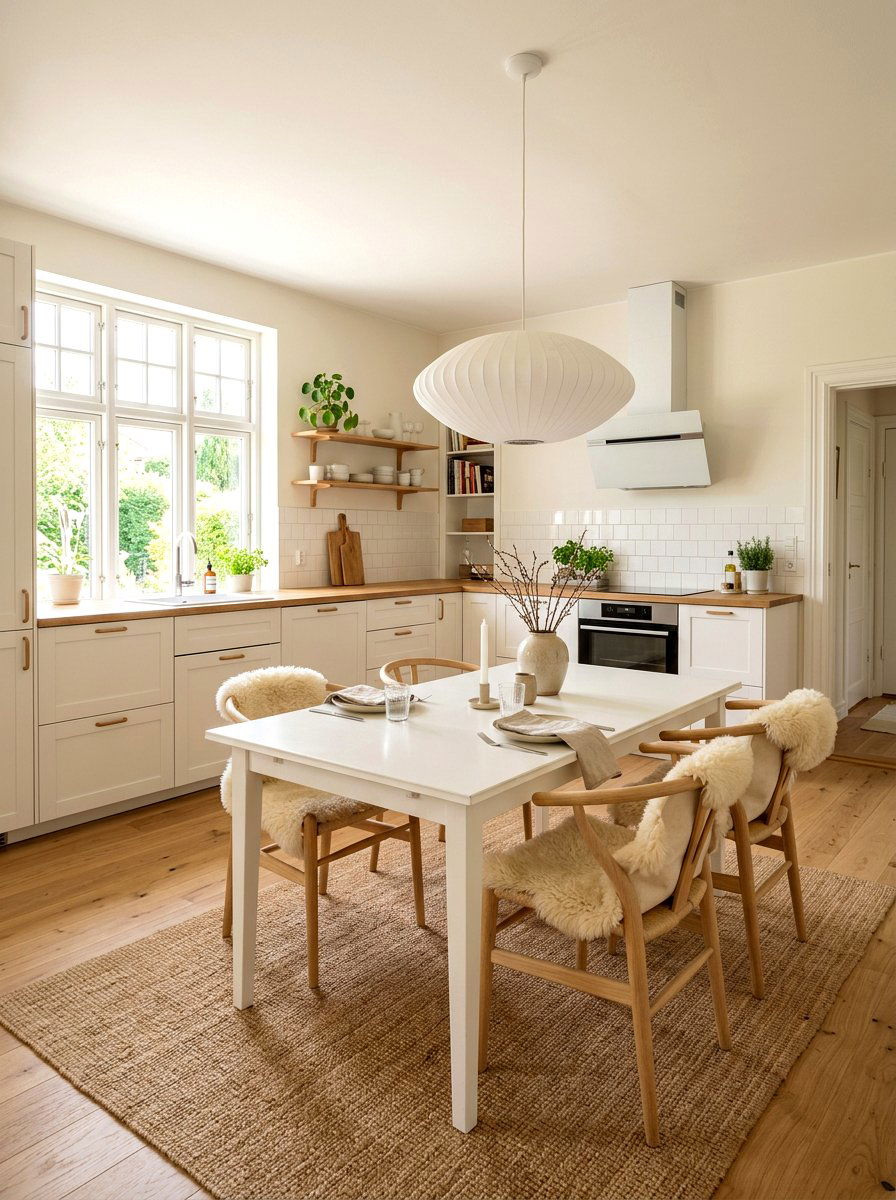 Scandinavian Kitchen Dining Room - 30 kitchen dining area ideas