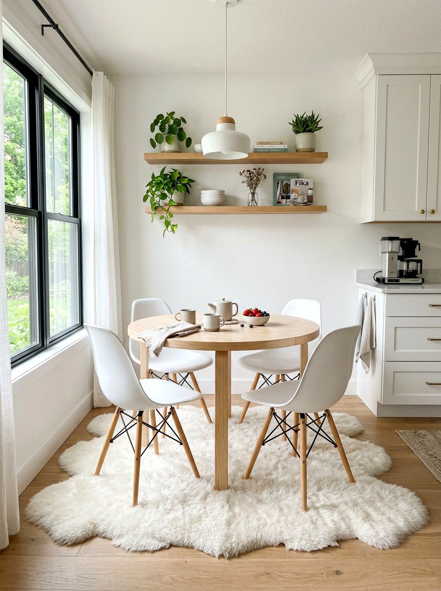 Scandinavian Kitchen Nook - 30 breakfast room ideas