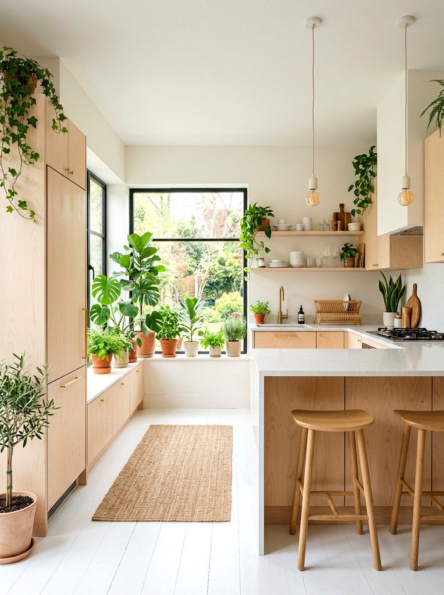 Scandinavian Light Wood Kitchen - 30 panel ready kitchen ideas