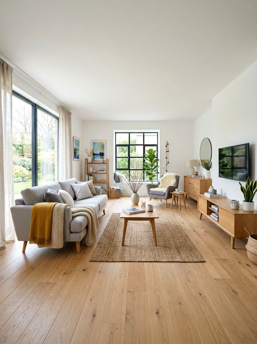 Scandinavian Living Room - 30 apartment living room ideas
