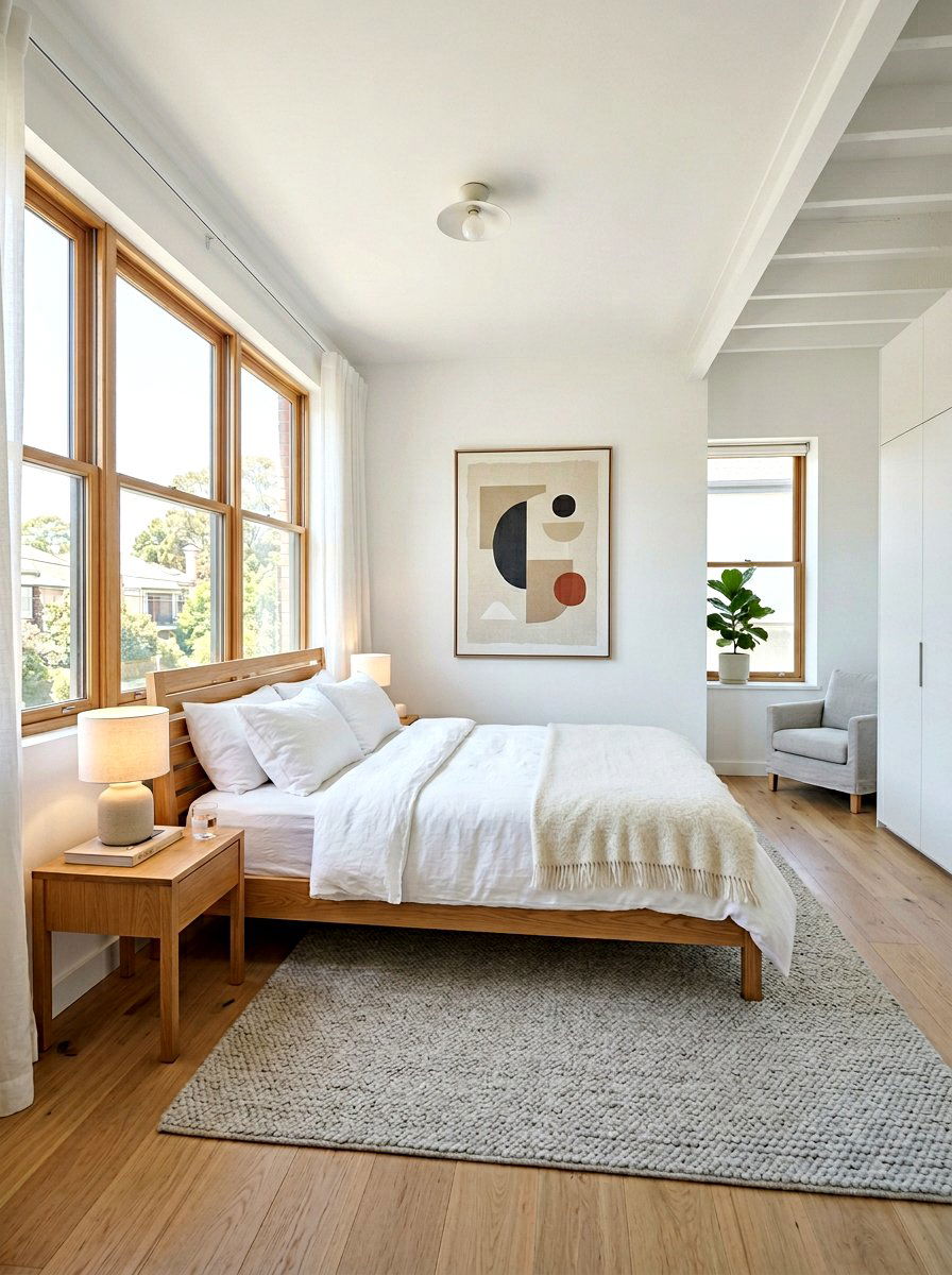 Scandinavian Minimalist Bedroom - 30 aesthetic bedroom ideas