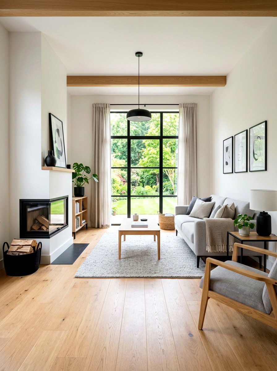 Scandinavian Minimalist Sitting Room - 30 sun filled sitting room ideas