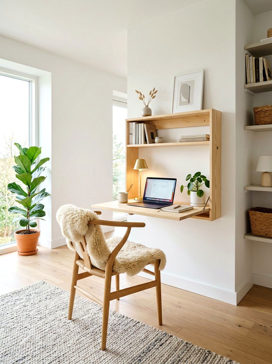 30 Murphy Desk Apartment Ideas Compact Workspaces for Small Homes