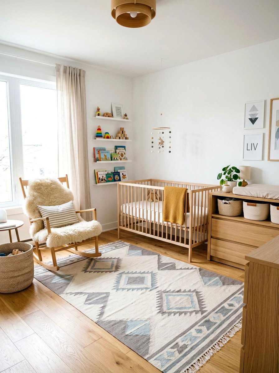 Scandinavian Nursery - 30 nursery ideas