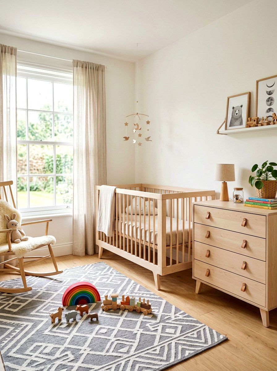 Scandinavian Nursery Furniture - 30 small nursery layout ideas