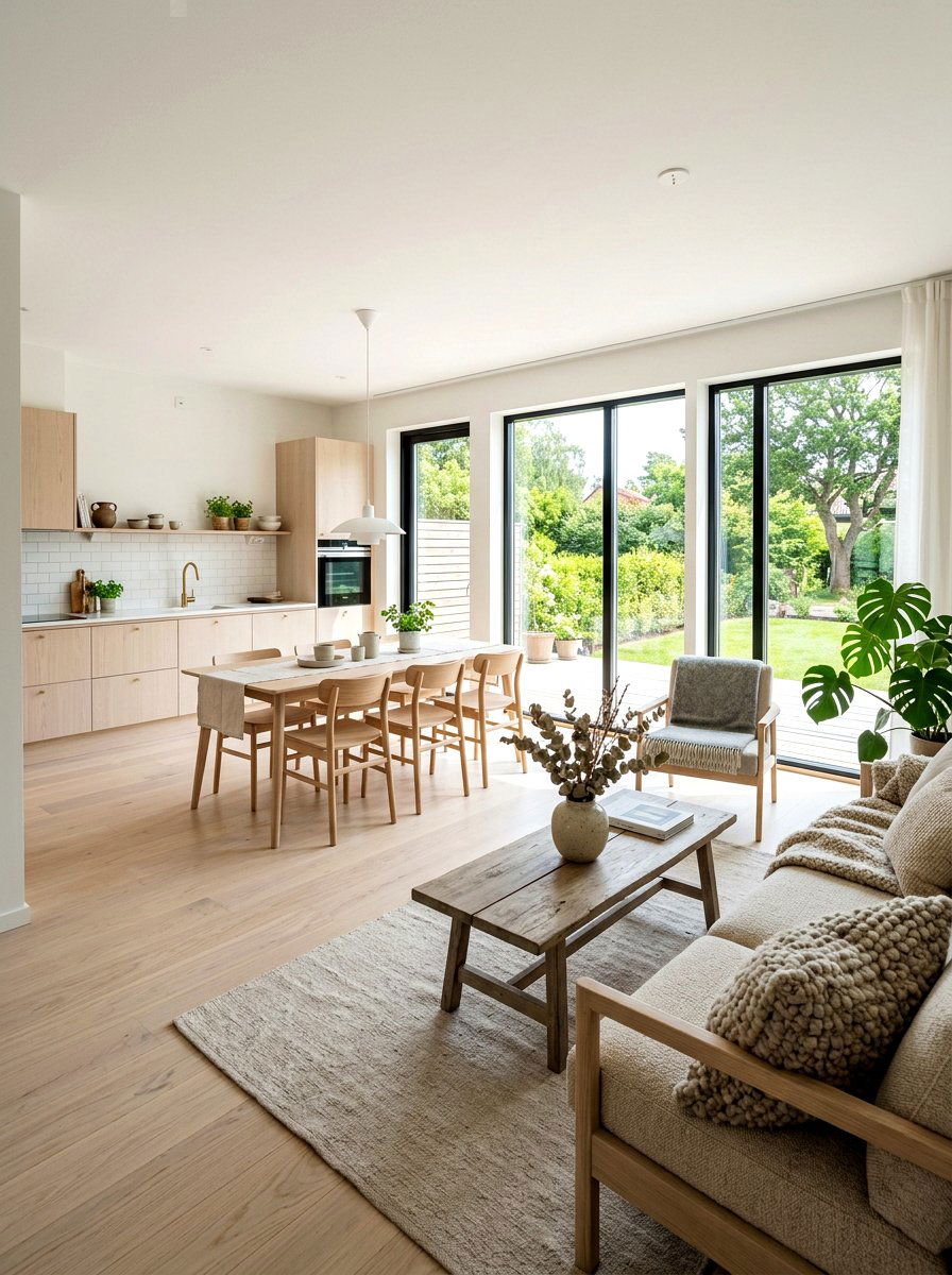 Scandinavian Open Concept - 30 open floor plan ideas