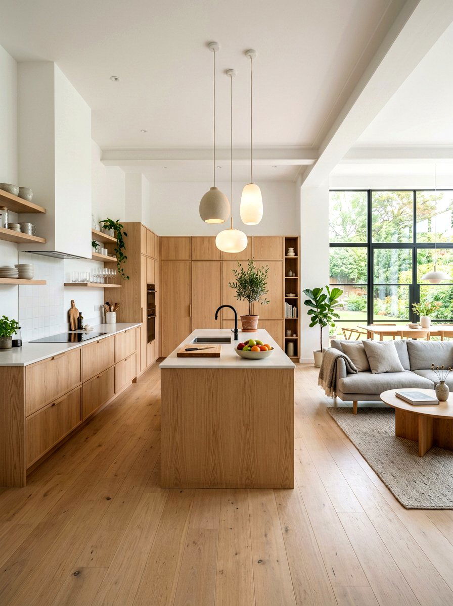 Scandinavian Open Kitchen - 30 open kitchen ideas