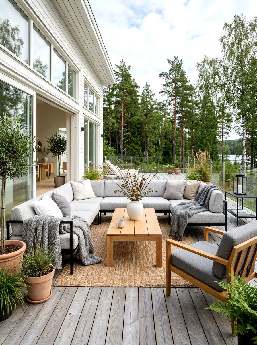 Scandinavian Patio Coffee Table Decor - 30 outdoor coffee table styling ideas