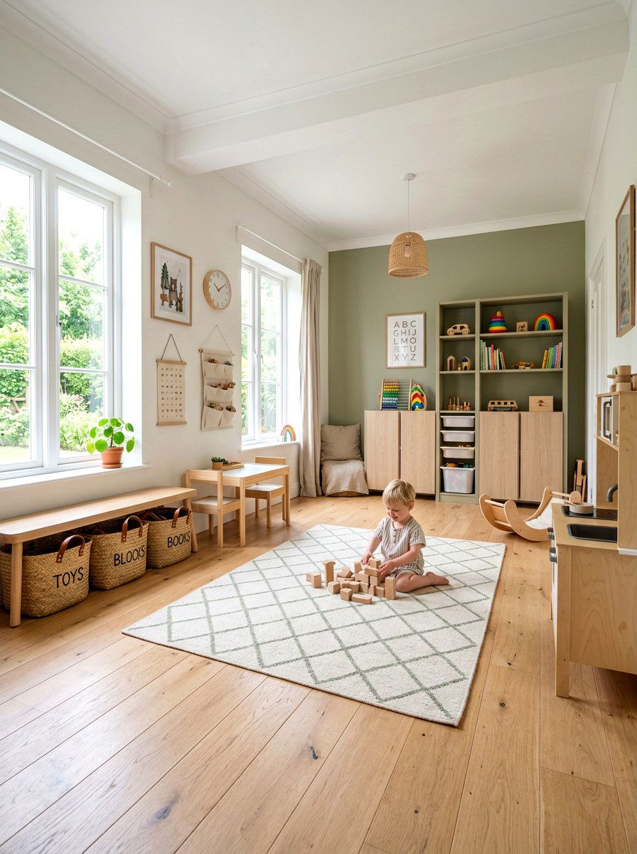Scandinavian Playroom - 30 playroom ideas
