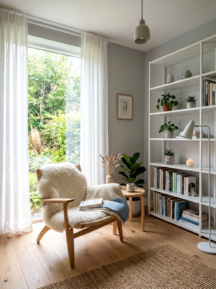 Scandinavian Reading Room - 30 reading room ideas