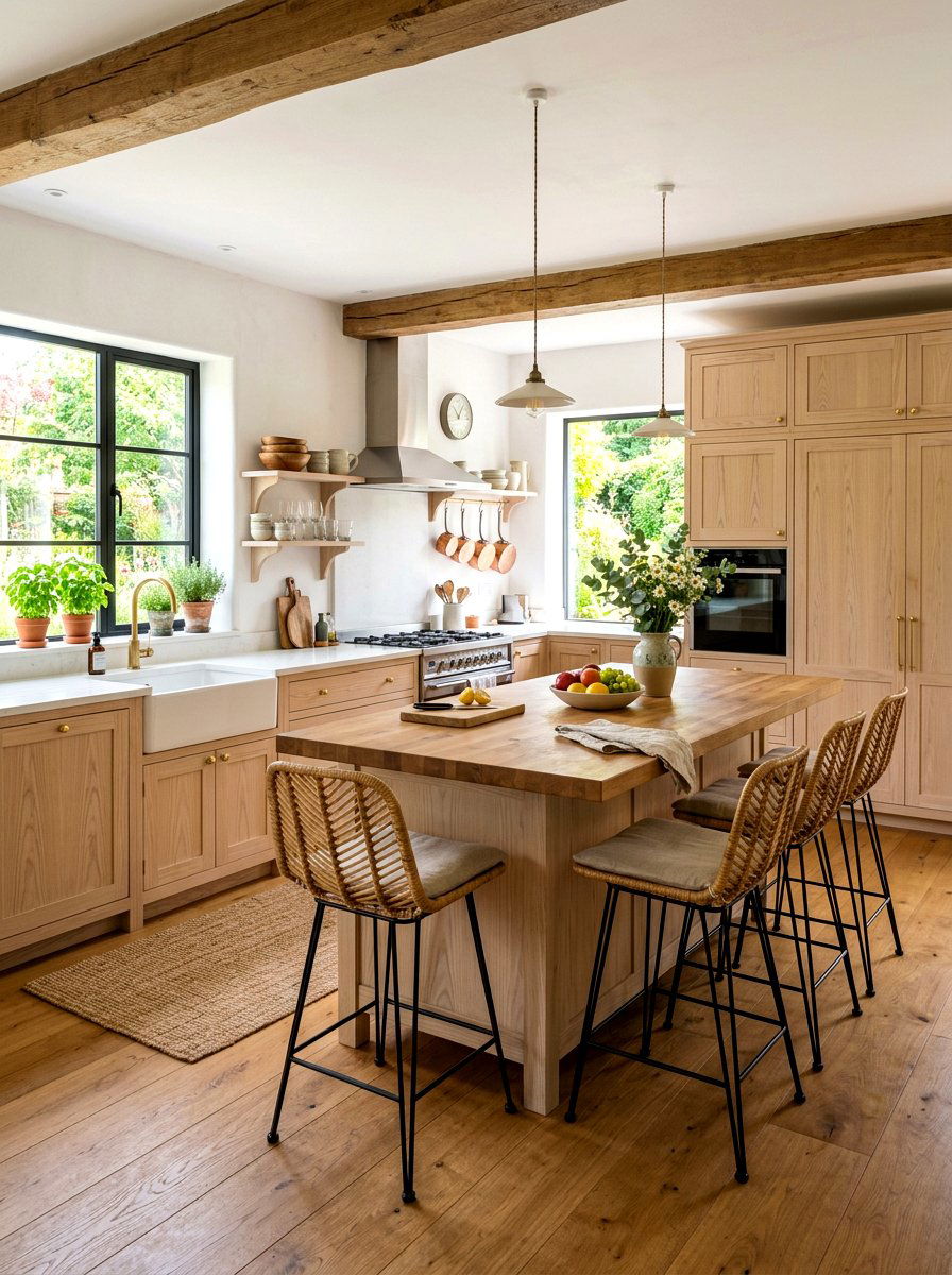 Scandinavian Rustic Kitchen Decor - 30 modern rustic kitchen ideas