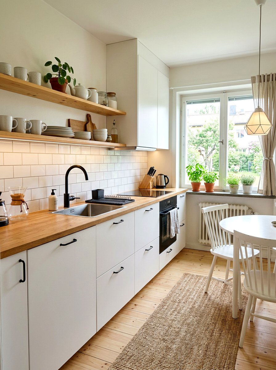 Scandinavian Small Kitchen - 30 kitchenette design ideas